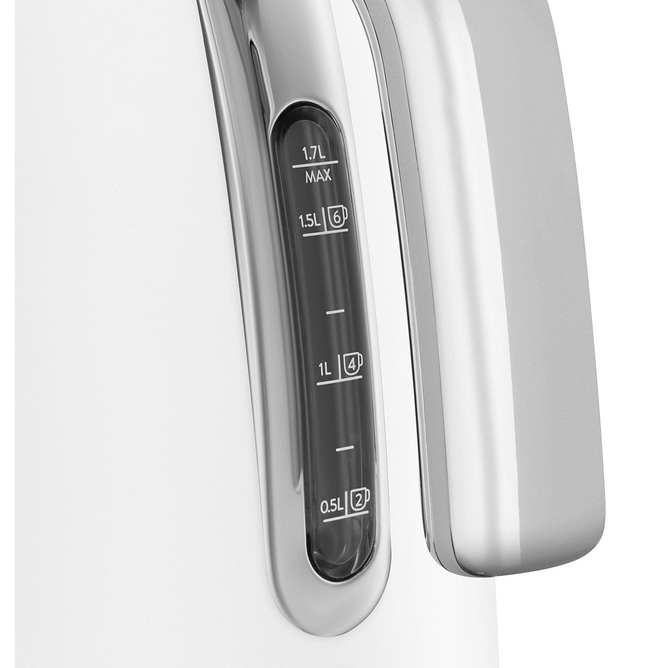 EAN 8017709290719 - Smeg KLF03WHMEU tetera eléctrica 1,7 L 2400 W Blanco imagen 10