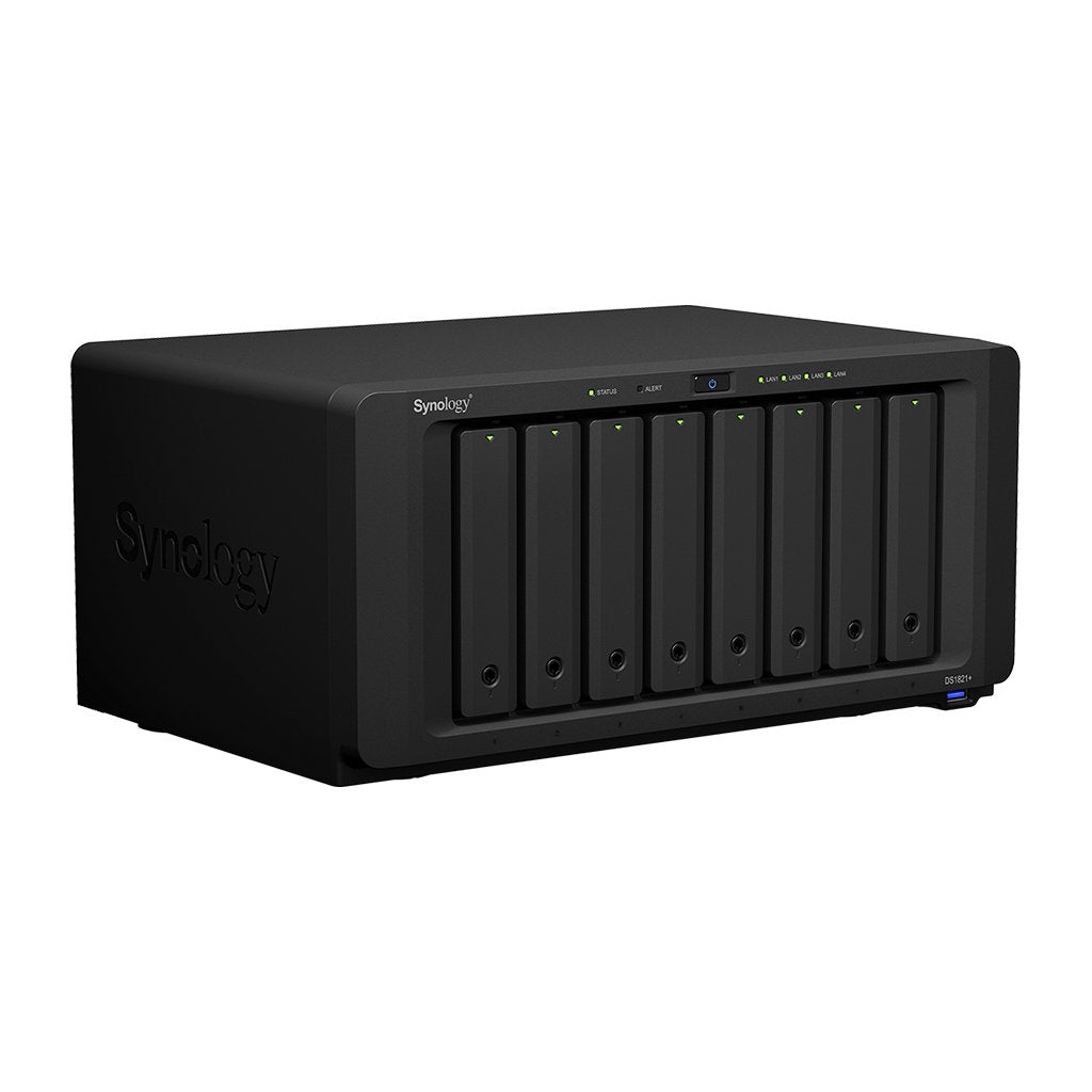 EAN 4711174723973 - Synology DiskStation DS1821+ servidor de almacenamiento NAS Torre Ryzen Embedded V1500B 4 GB DDR4 0 TB Di imagen 7