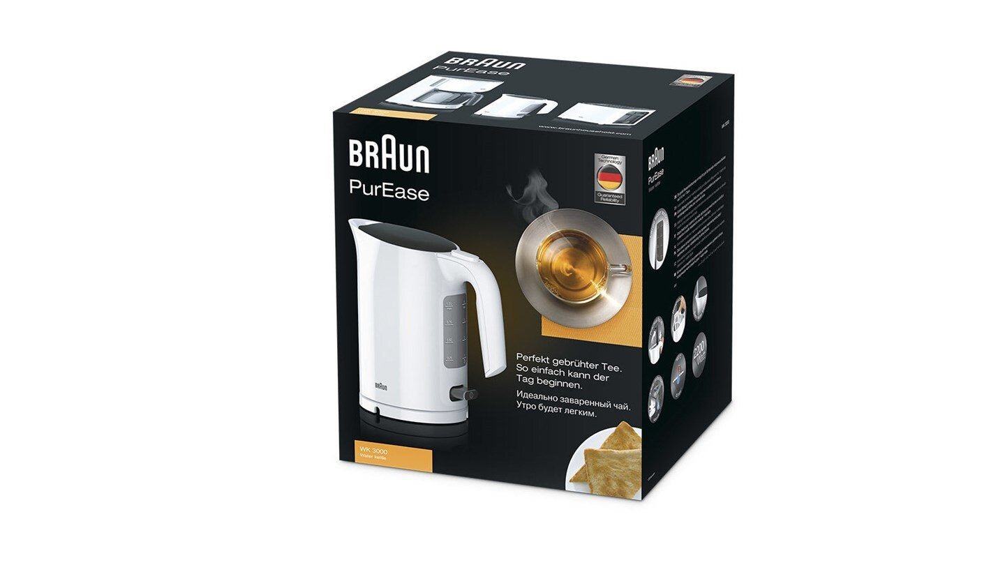 EAN 8021098773067 - Braun 0X21010012 tetera eléctrica 1 L 2200 W Blanco imagen 4