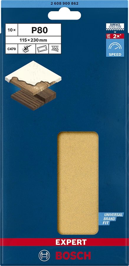 EAN 4059952542003 - Bosch 2 608 900 862 disco de afilar Madera Hoja lijadora imagen 2