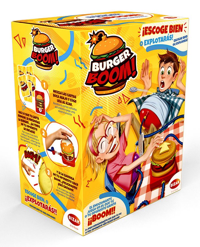 Juego De Mesa Bizak Burger Boom