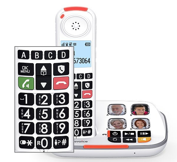 Swissvoice Telefono Dec Xtra 2355 Duo Eu Blanco