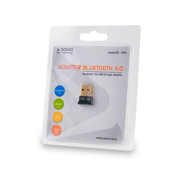 Savio Savblueadabt-040 Adaptador Bluetooth Bt-040