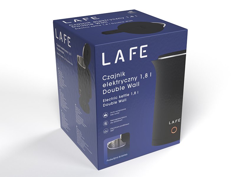 EAN 5907512874097 - Lafe LAFCZA47467 tetera eléctrica 1,8 L 1800 W Negro imagen 9