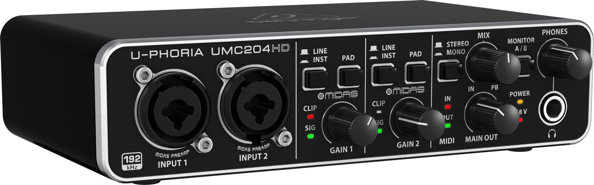 Behringer Umc204hd Equipo De Música Adicional