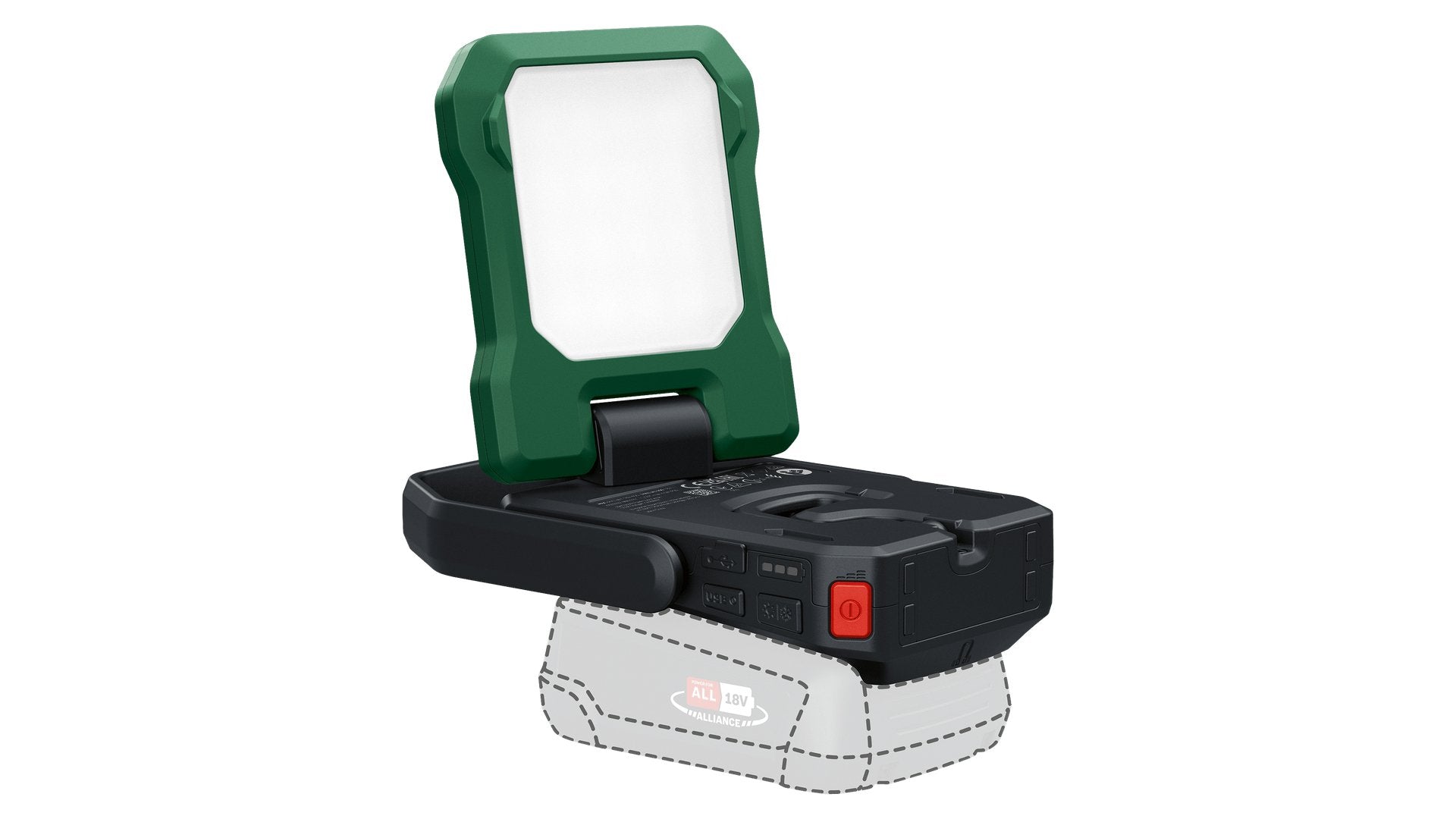 EAN 4053423250060 - Bosch EasySpotLight 18V-400 Negro, Verde Linterna universal LED imagen 3