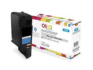 Owa Toner Compatible Con Dell 593-11141, 593-11021 Cyan (1.400 S.)