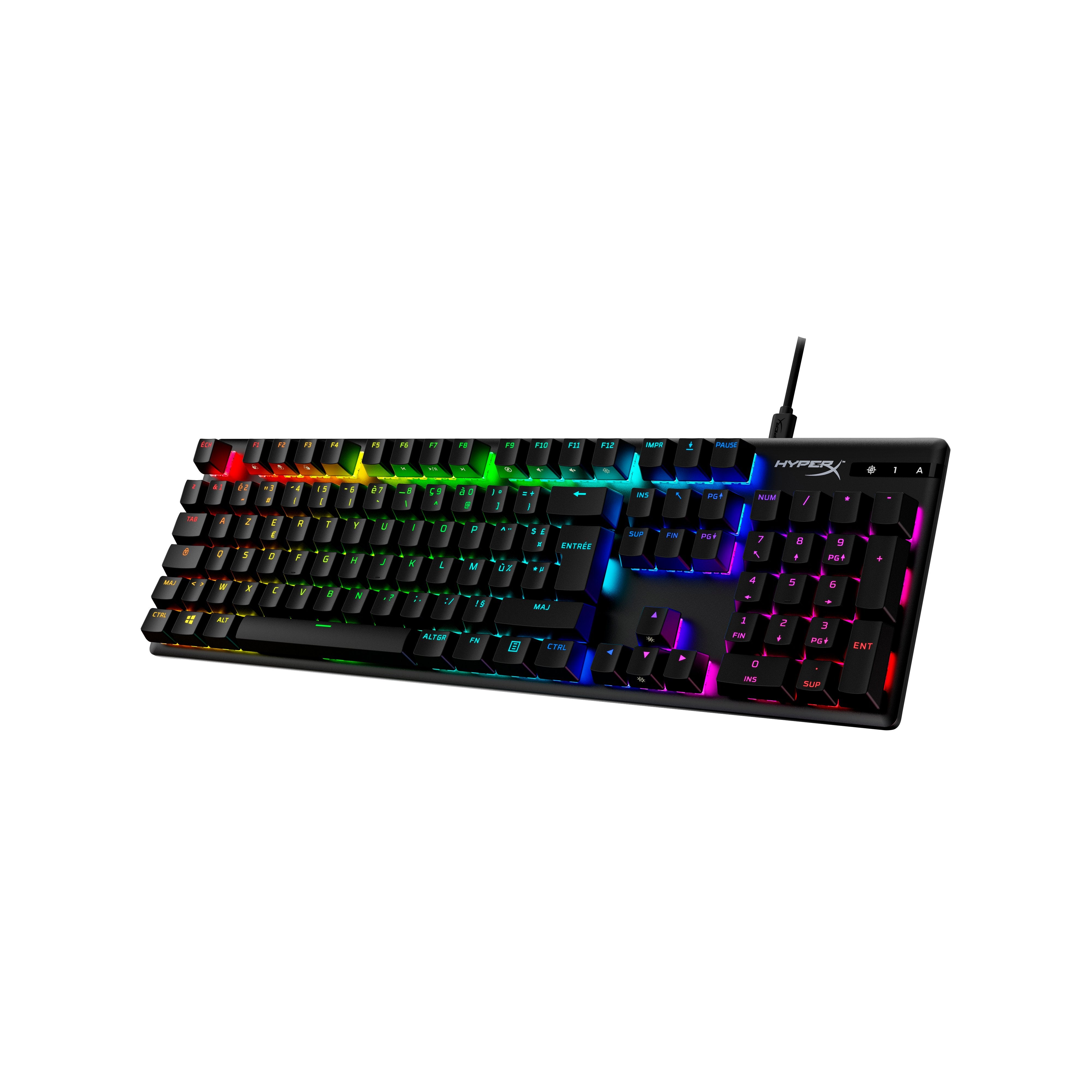 EAN 0196337969704 - HyperX Alloy Origins PBT HX Red Gaming Keyboard teclado Juego USB No Negro imagen 2