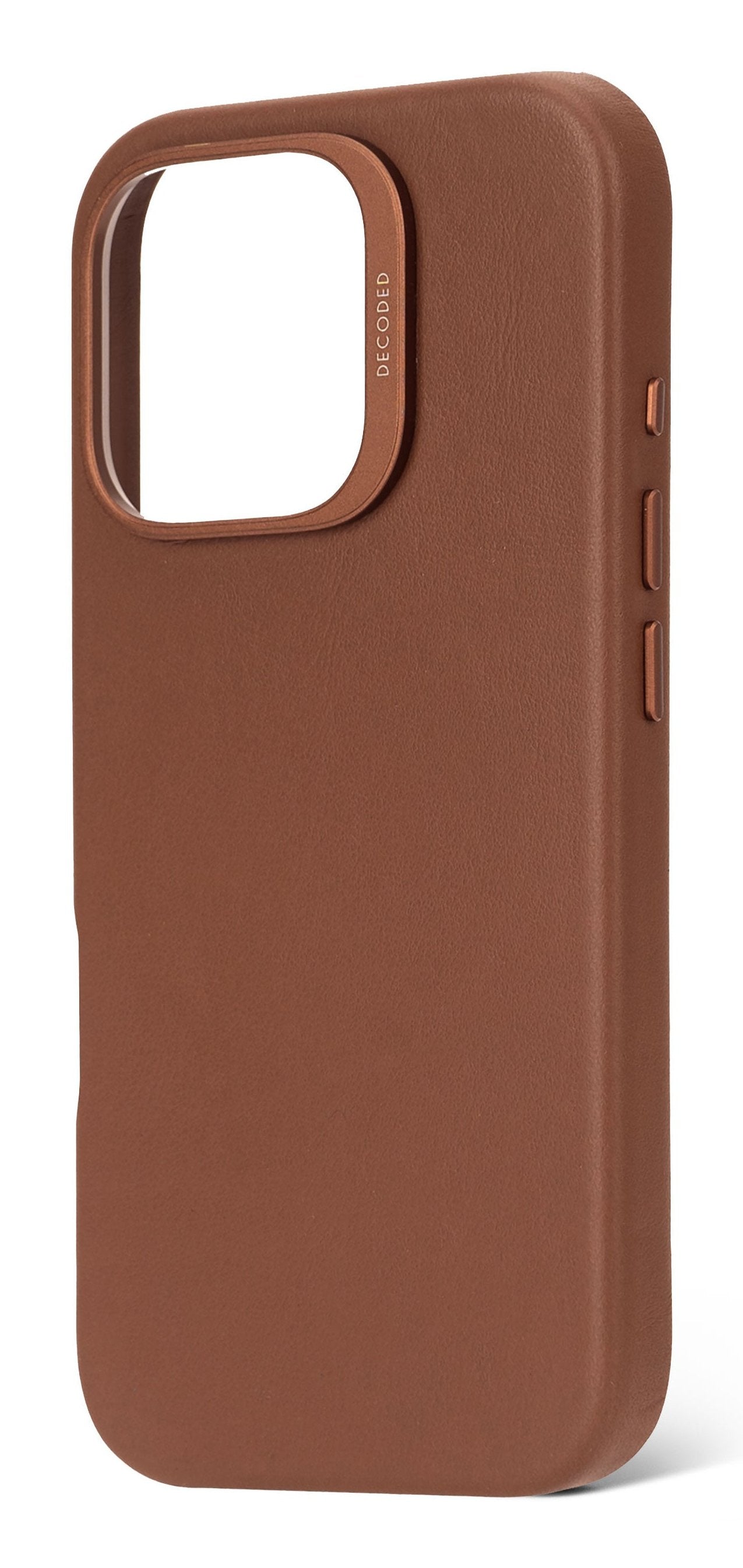 Decoded Leather Backcover Iphone 16 Pro Tan