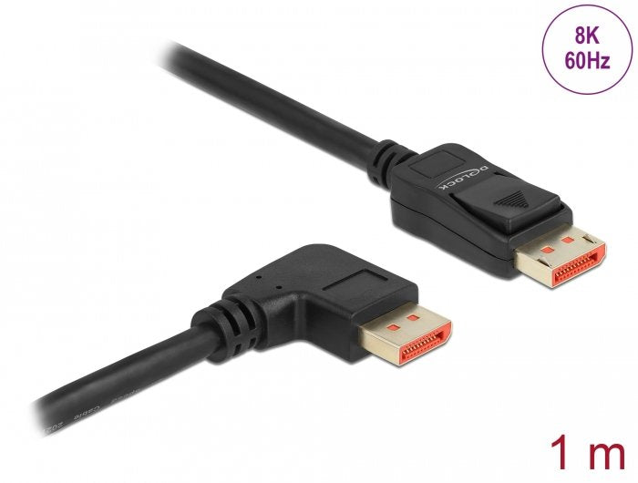 Delock 87060 Cable Displayport 1 M Negro