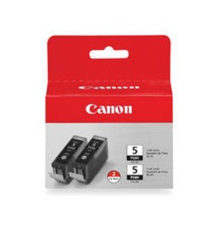 Tinta Original Multipack 2 Cartuchos Negra Canon Pgi-5bk 26ml 5bk