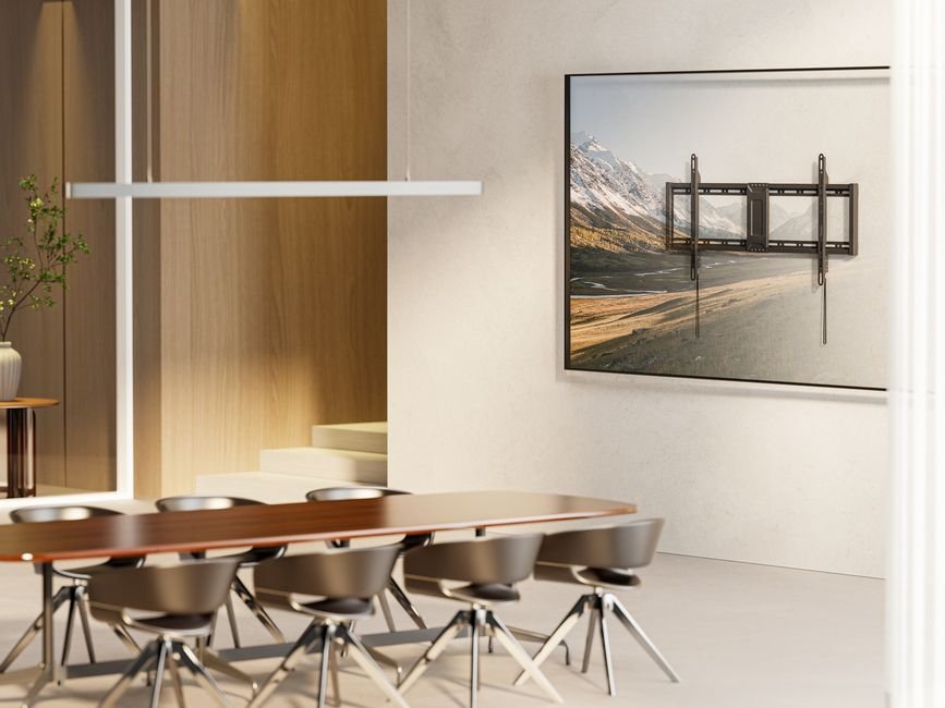 Soporte De Pared Fijo Equip 650360 Para Pantalla 43"-95" Vesa Max 800x400 75kg