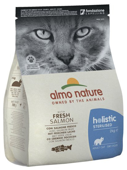 EAN 8001154125962 - Almo Nature 8001154125962 alimento seco para gatos 2 kg Adulto Salmón imagen 1