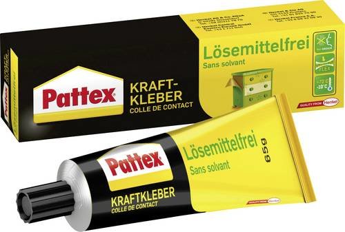 Pattex Power Adhesivo, Sin Disolventes, Transparenteee, Tubo, 65g