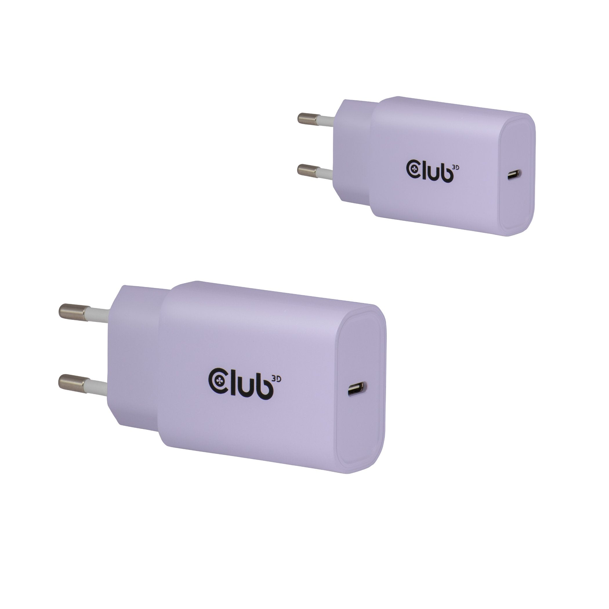 EAN 8719214473440 - CLUB3D CAC-3025 cargador de dispositivo móvil Smartphone, Universal Púrpura Corriente alterna Carga rápid imagen 1