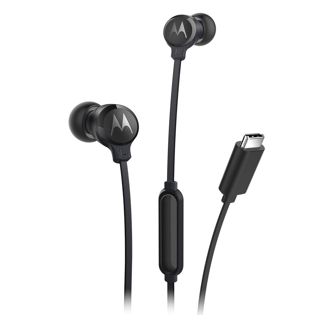 EAN 5055374711200 - Motorola EARBUDS3CS auricular y casco Auriculares Alámbrico Dentro de oído Llamadas/Música USB Tipo C Neg imagen 1