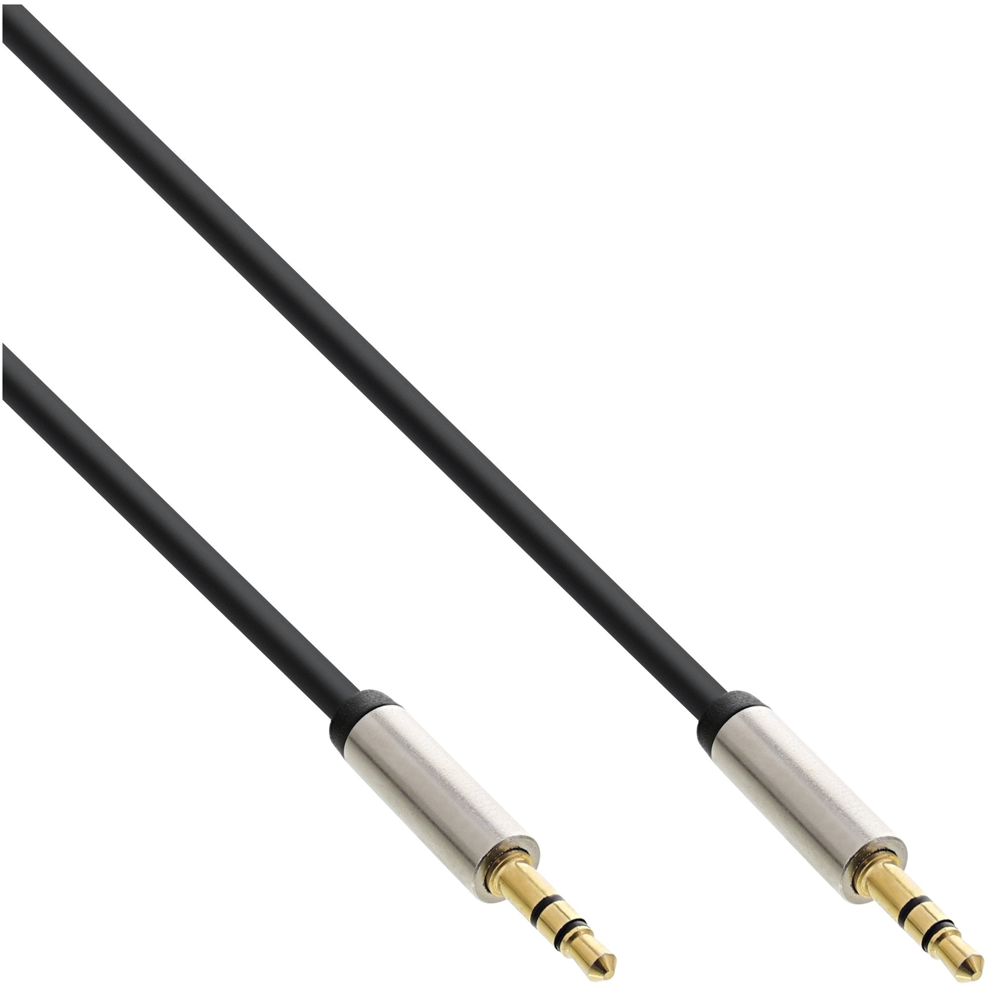 Cable De Audio Inline Slim 3.5mm Macho A Macho Estéreo 3m
