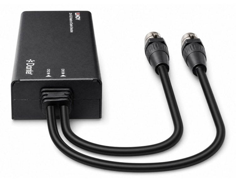 2ch Xlr Audio To Dante Encoder