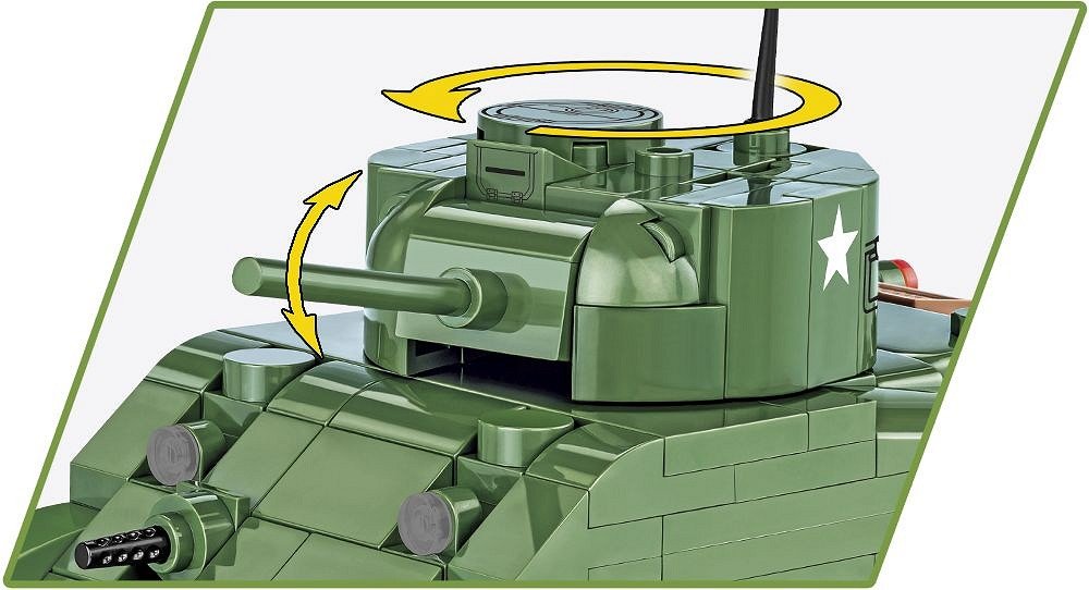 EAN 5902251027155 - COBI Sherman M4A1 imagen 6