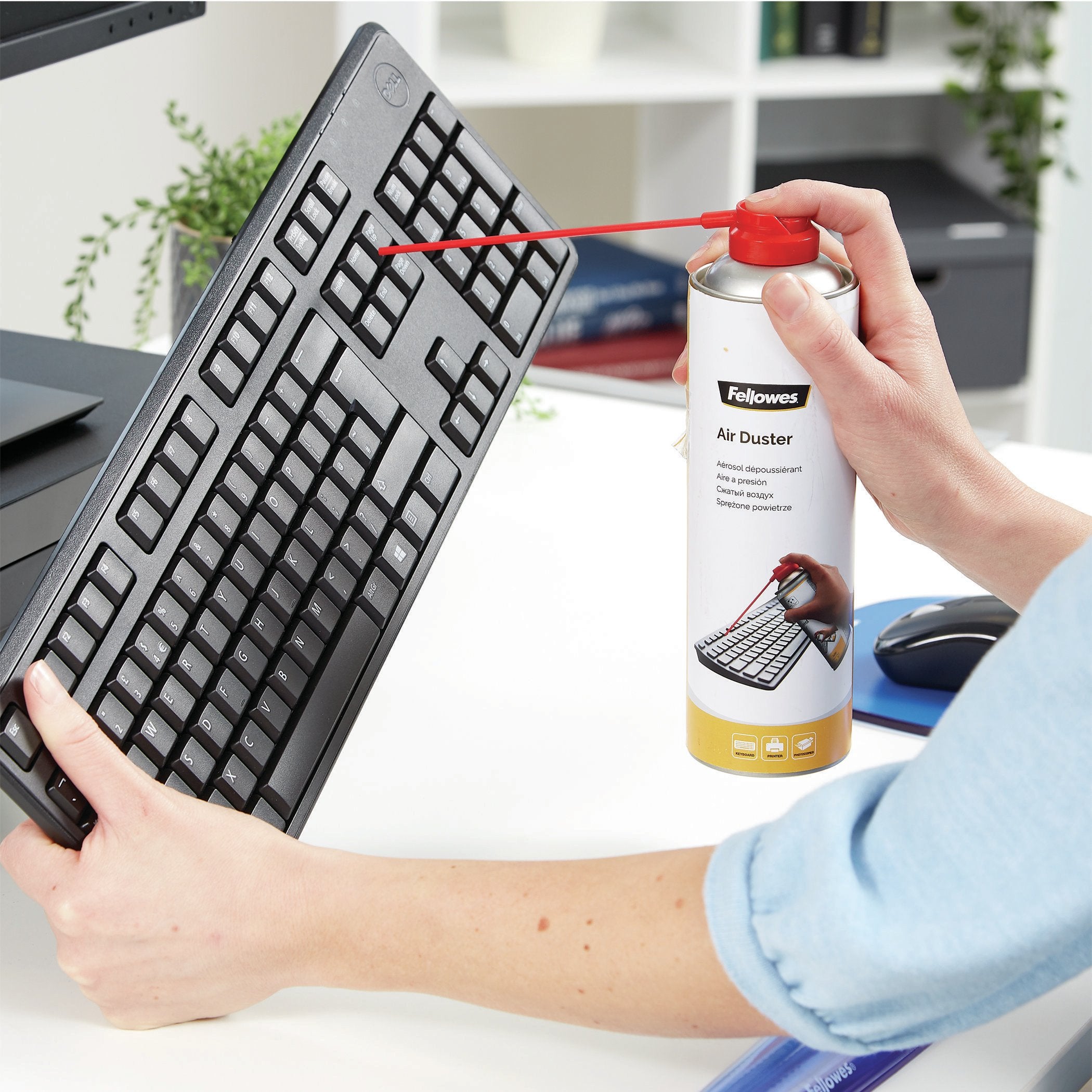 EAN 0043859499168 - Fellowes 9977804 kit de limpieza para computadora Teclado, Impresora, Universal Limpiador de aire comprim imagen 3
