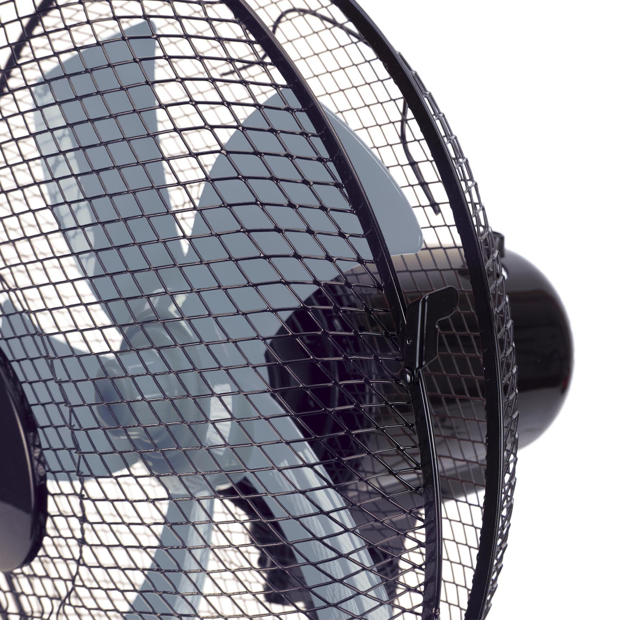 Ventilador Jata De Mesa Vm3124 5 Aspas 34cm Negro