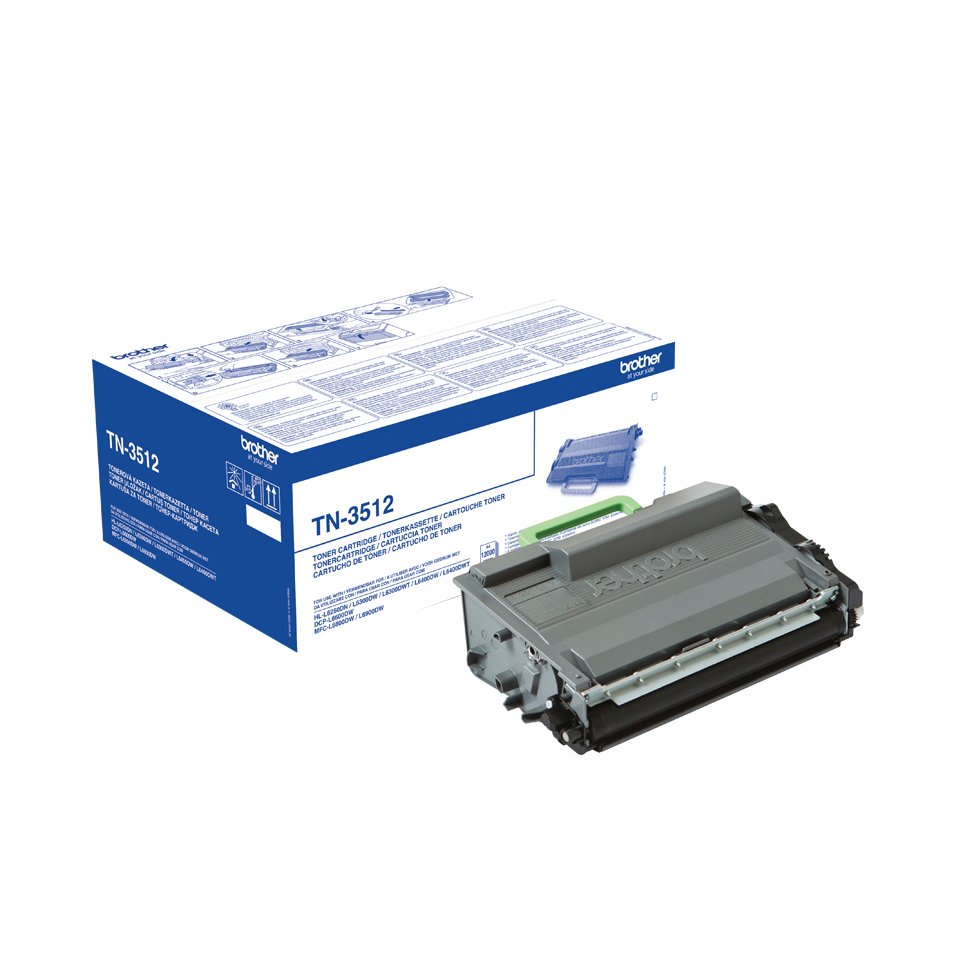 EAN 4977766755733 - Brother TN-3512P cartucho de tóner 1 pieza(s) Original Negro imagen 1
