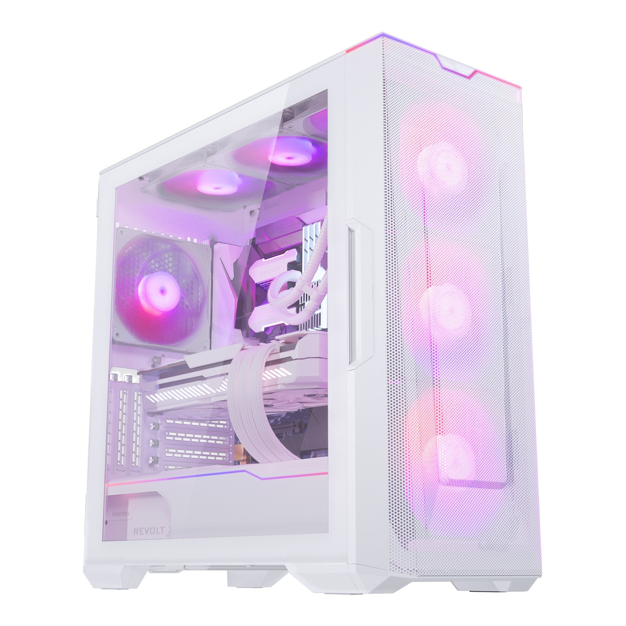 Phanteks Eclipse G500a D-Rgb Midi-Tower, Temperojo Glass - Matt Blanco