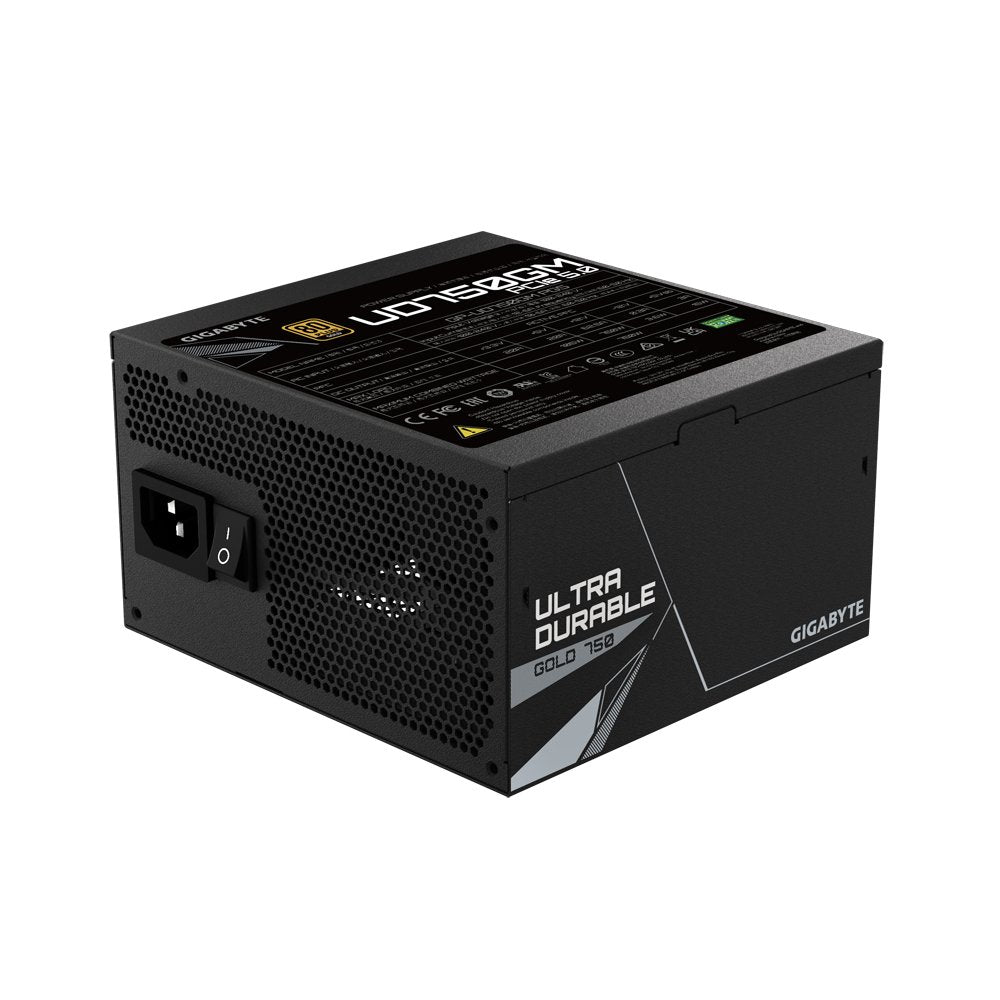EAN 0810075657869 - GIGABYTE UD750GM PG5 unidad de fuente de alimentación 750 W 20+4 pin ATX ATX Negro imagen 4