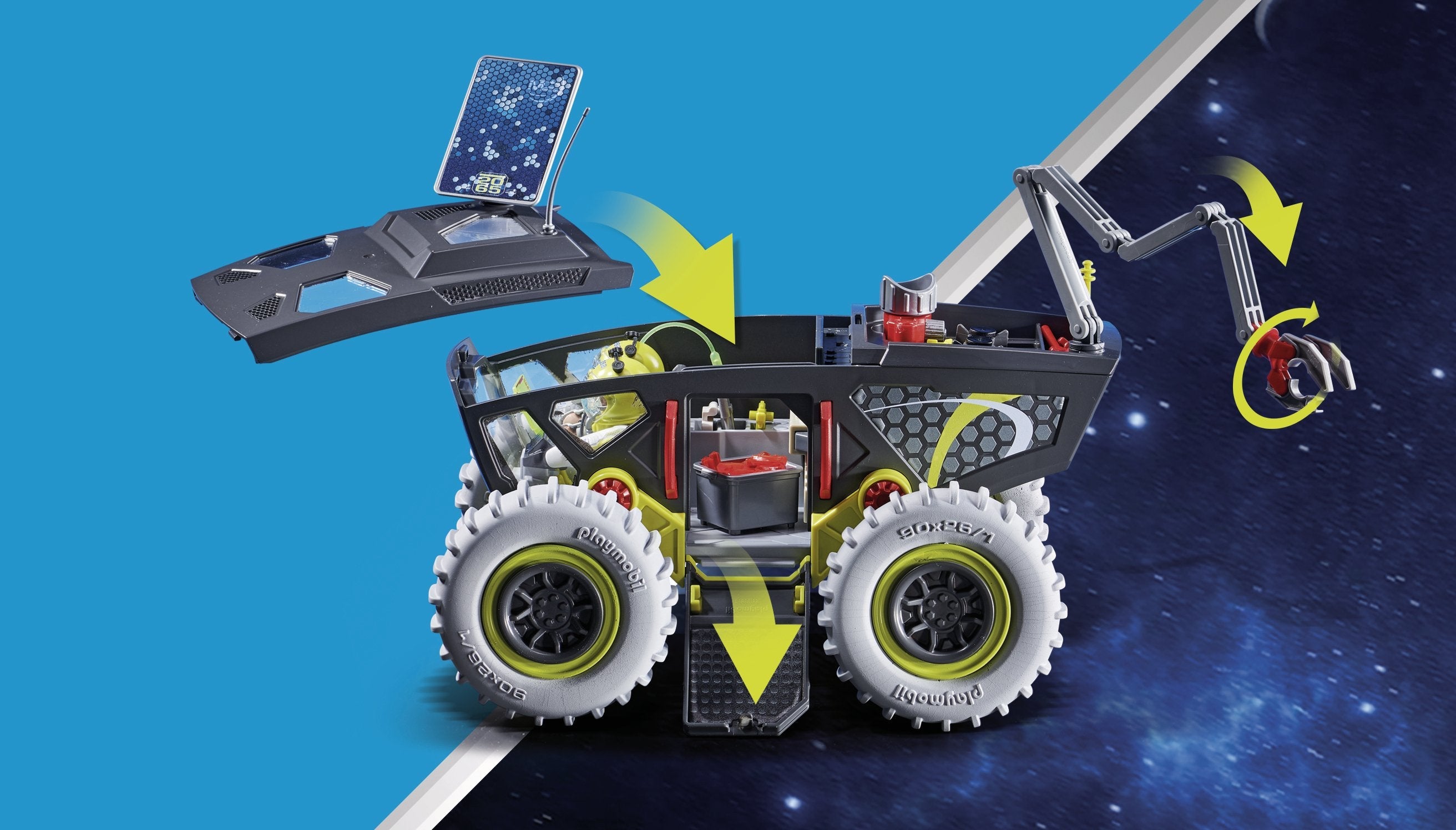Playmobil 70888 Expedición A Marte Con Vehículos