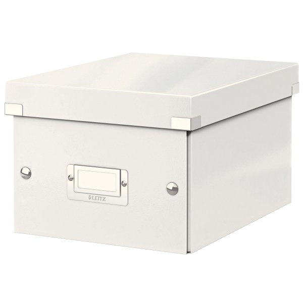 Leitz Caja De Almacenamiento Click & Store 7,4 L - 21,6 X 28,2 X 16,0 Cm Blanco