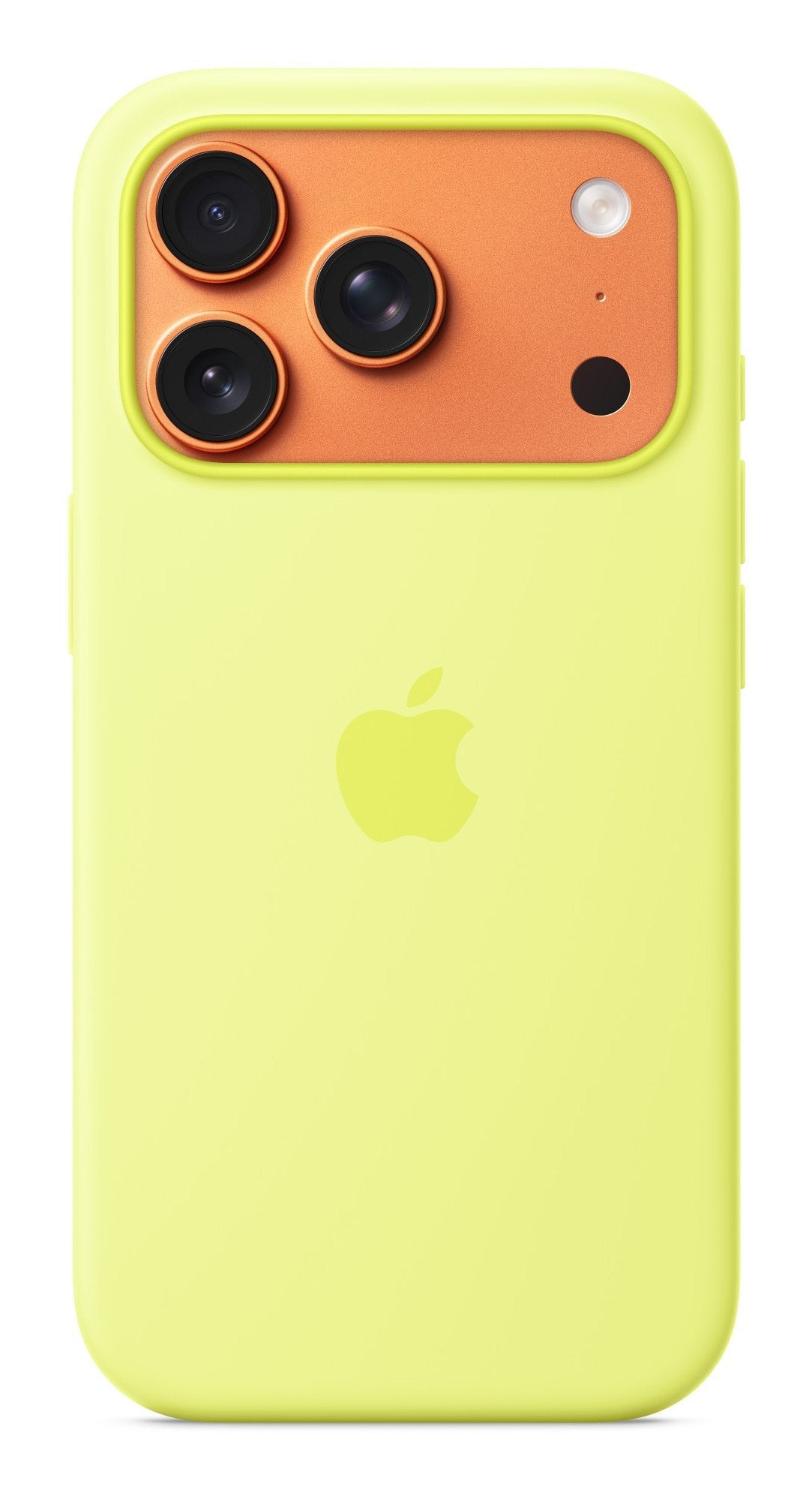 Iphone 17 Pro Silicone Case With Magsafe Neon Yellow