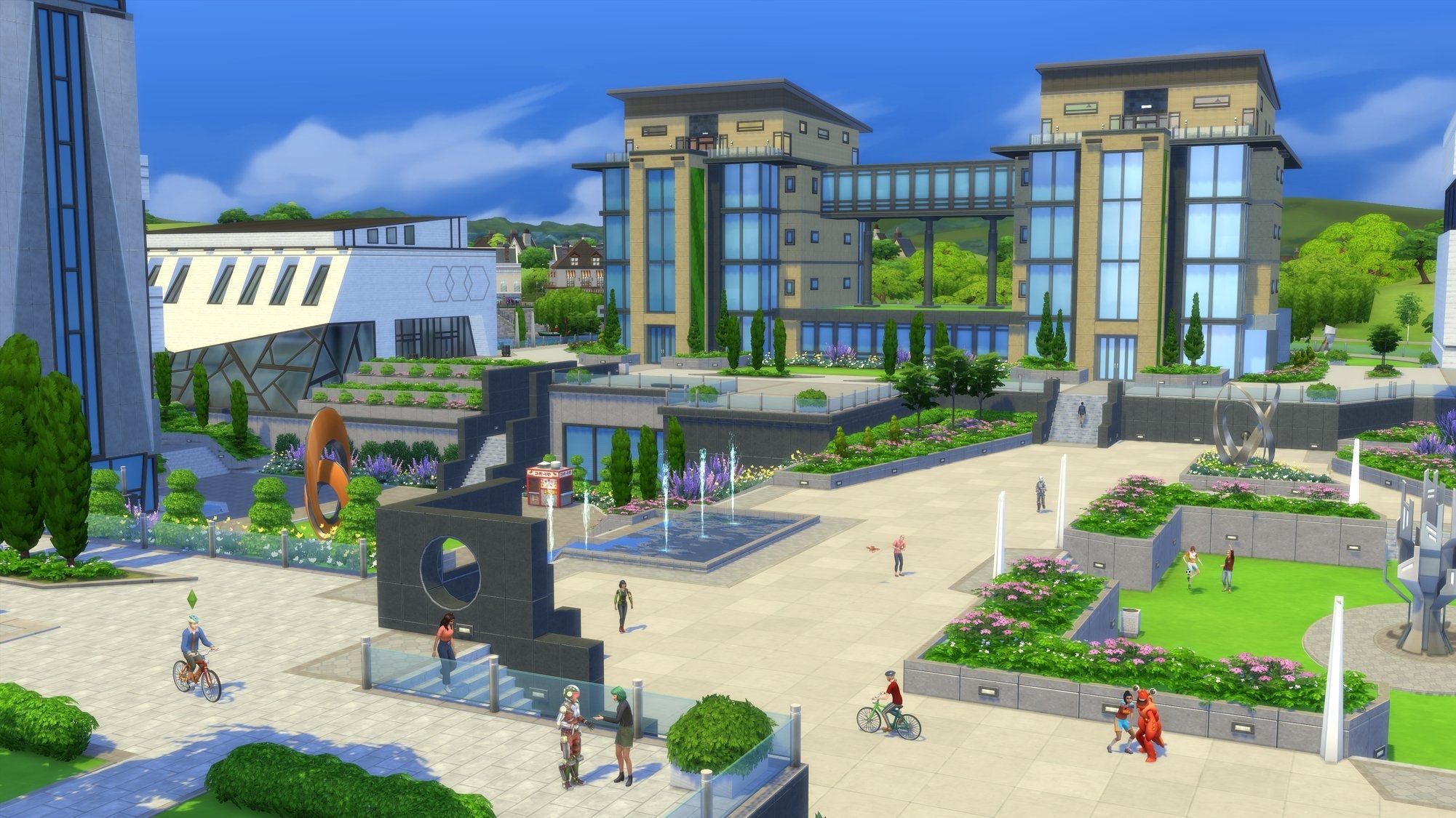 Juego Sims 4 + Días De Universidad (Dlc) Pc