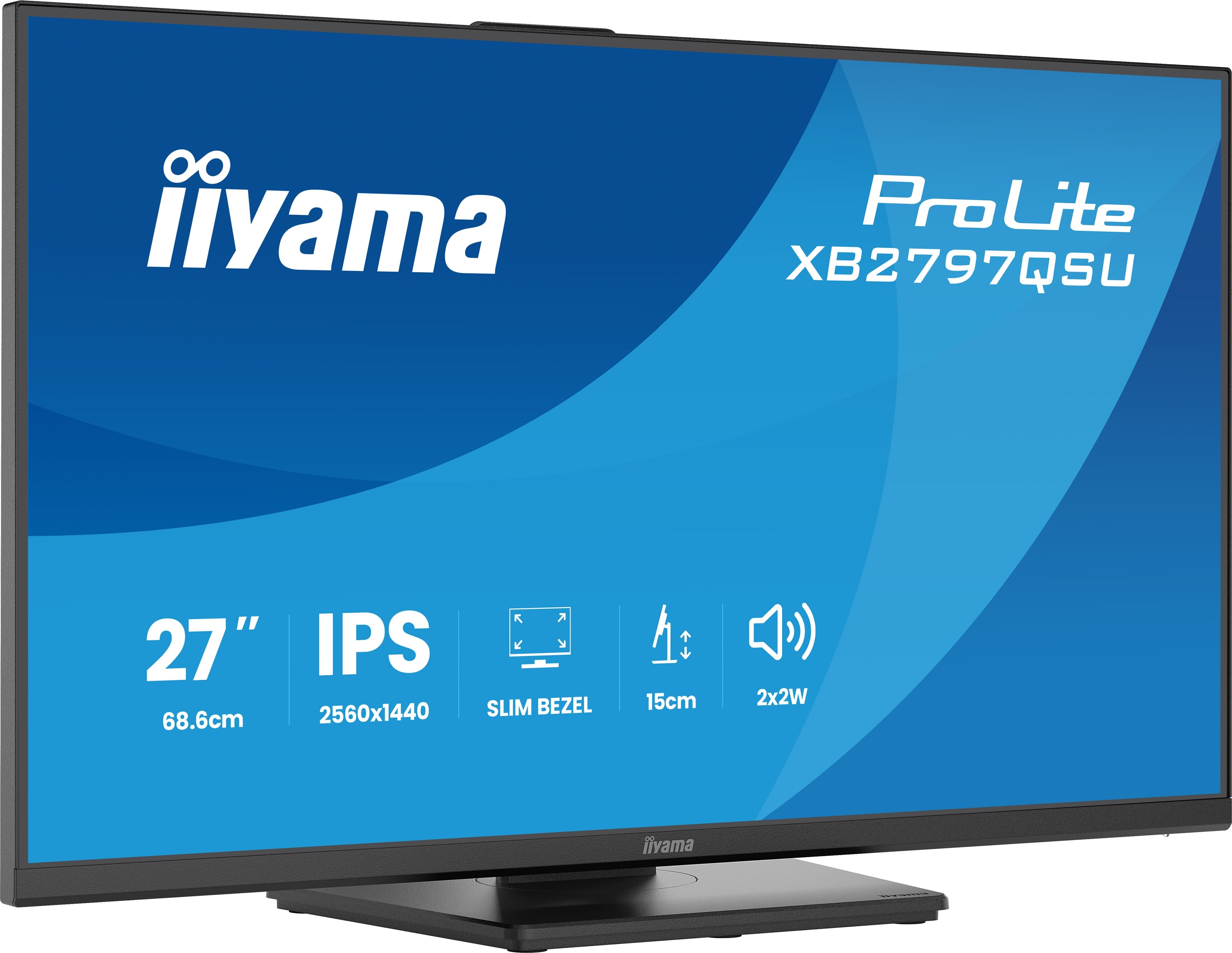 EAN 4948570125876 - iiyama ProLite XB2797QSU-B1 pantalla para PC 68,6 cm (27") 2560 x 1440 Pixeles Quad HD LED Negro imagen 9