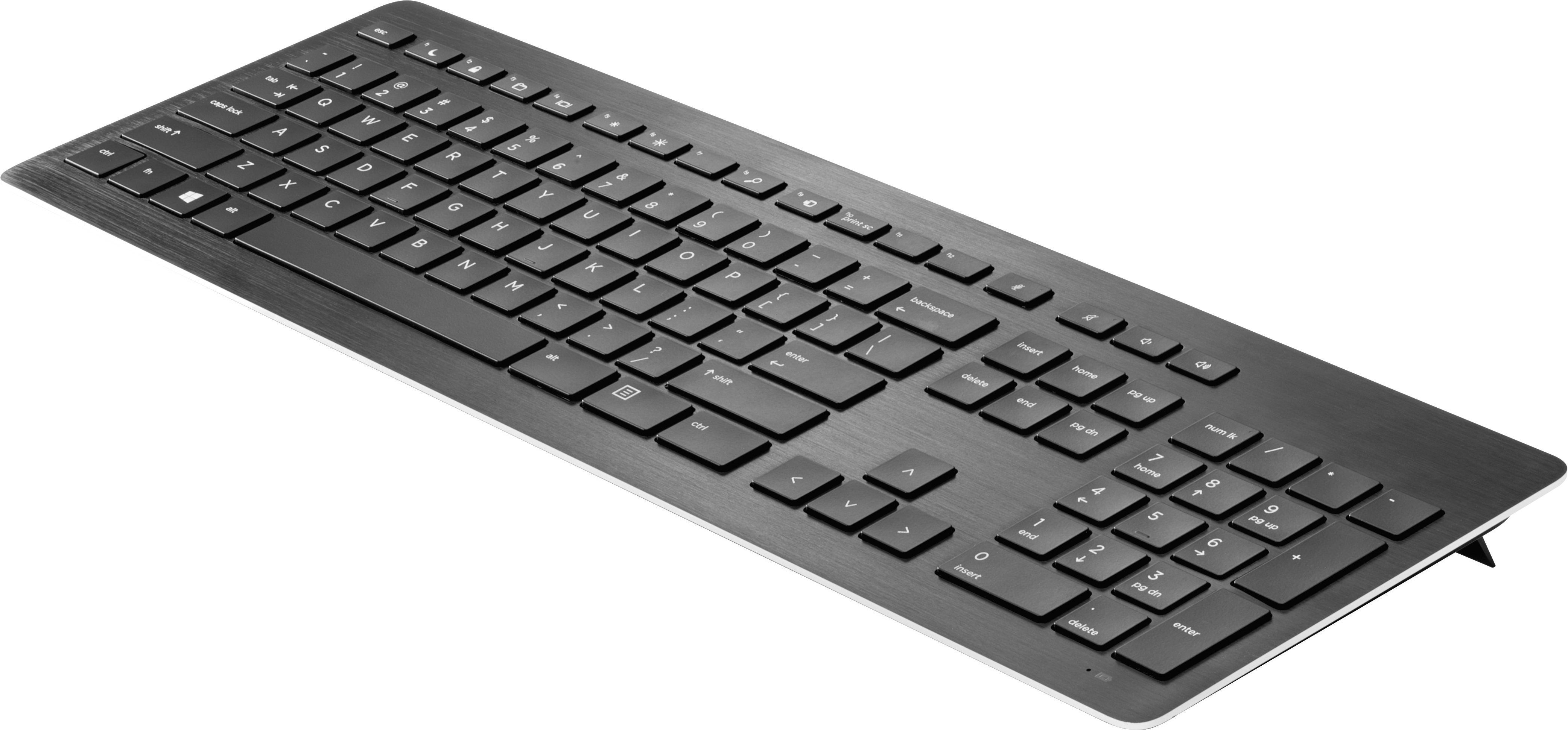 EAN 190780984116 - HP Wireless Premium Keyboard teclado Hogar RF inalámbrico Negro imagen 2