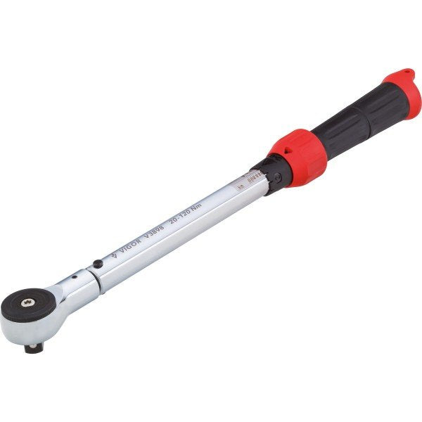 Vigor V3898 Llave Dinamométrica Con Umschaltknarre 1/2"