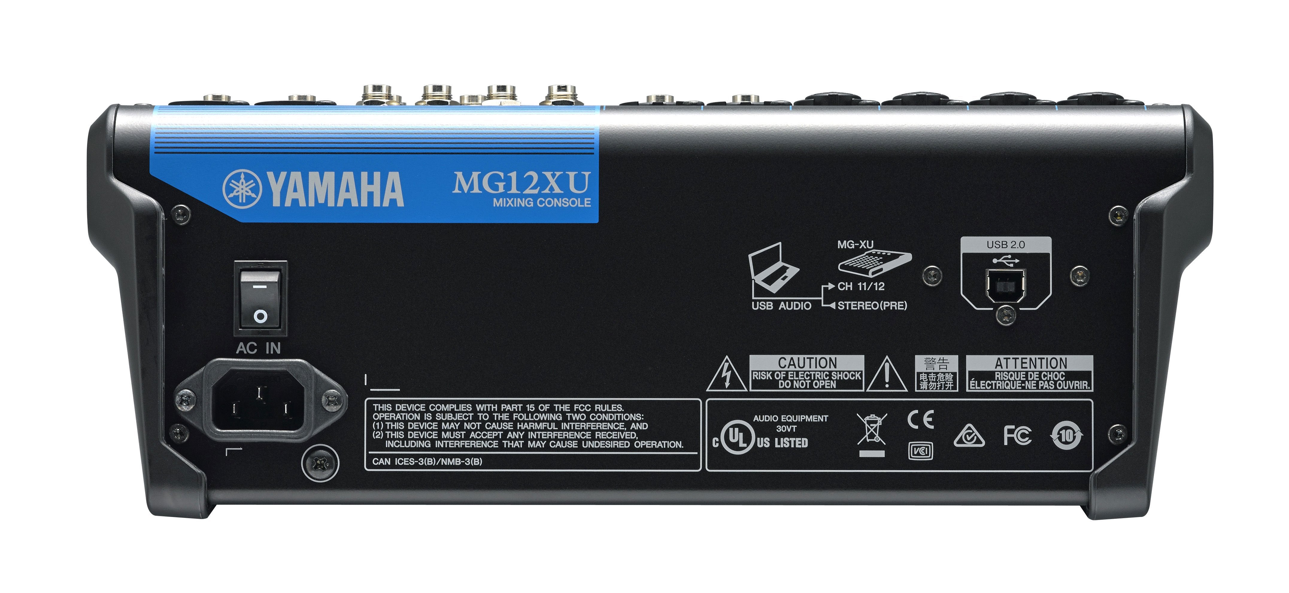 EAN 4957812553865 - Yamaha MG12XU mezclador DJ 12 canales imagen 3