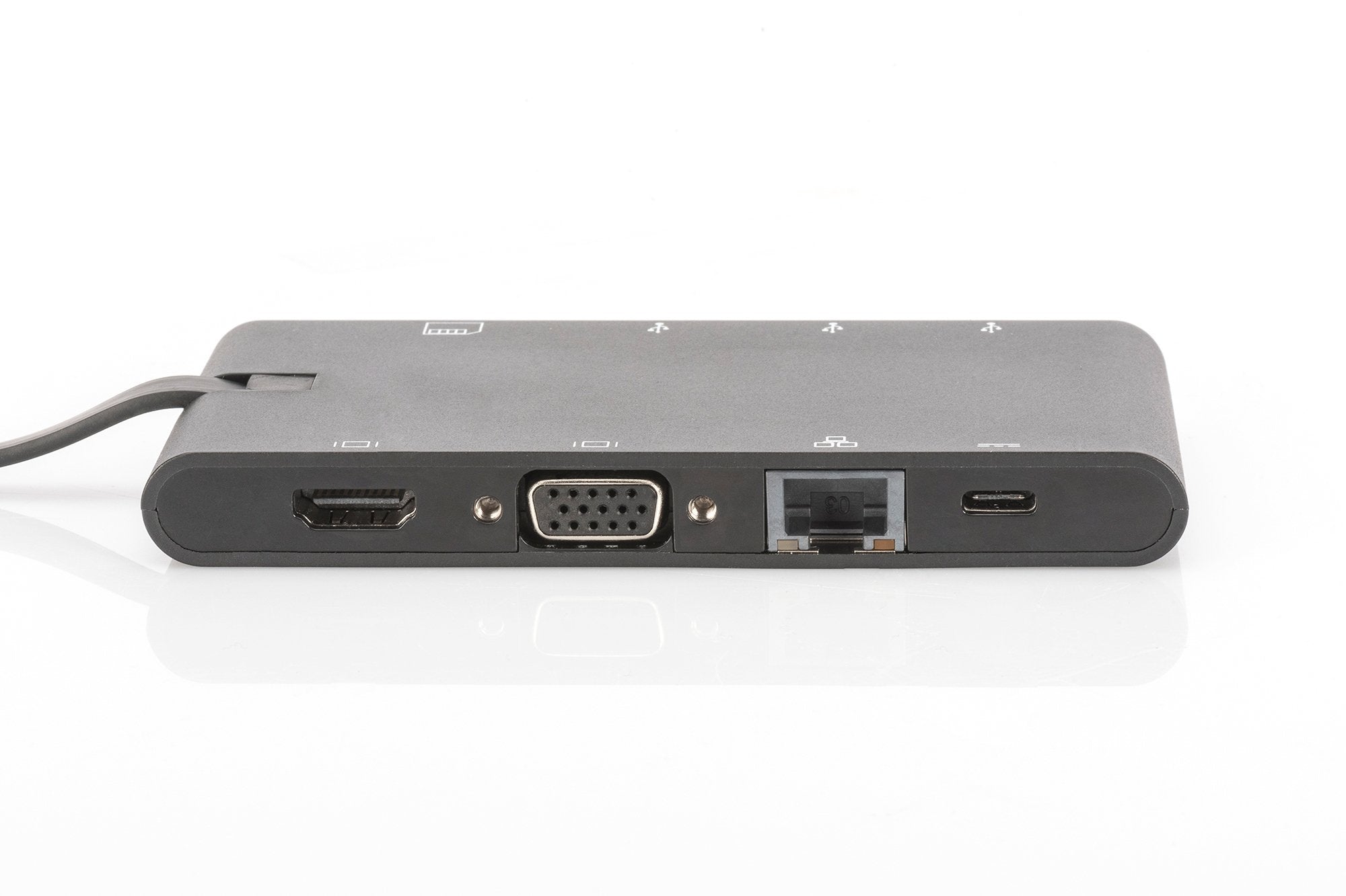 Digitus Dock Station 9 Puertos - Hdmi Vga, Rj45, 2x Usb 3.0, 2x Usb Type-C