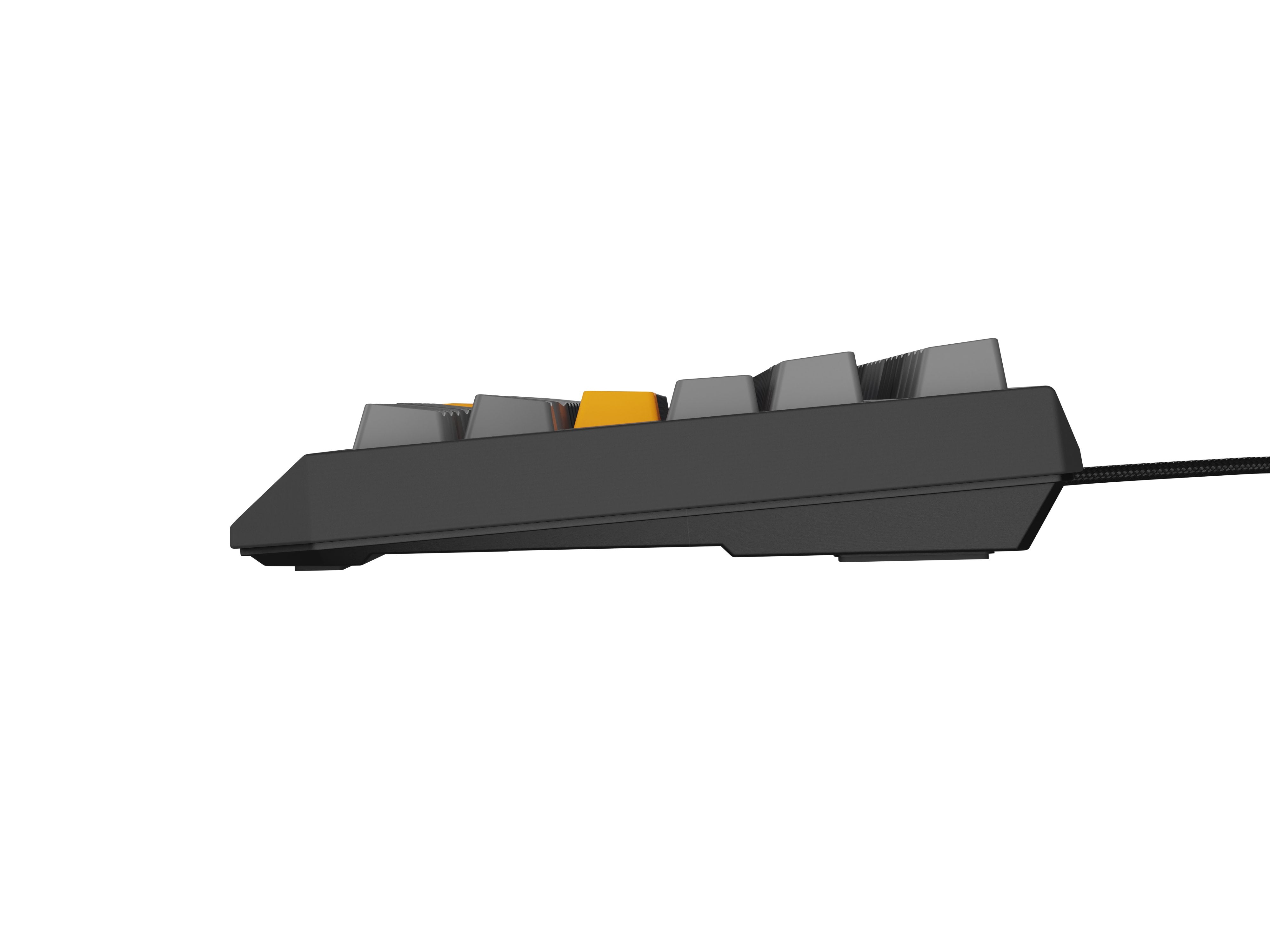 EAN 5901969443318 - GENESIS Thor 230 TKL teclado Juego USB + RF Wireless + Bluetooth QWERTY Negro, Gris, Naranja imagen 10