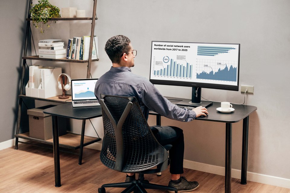 Viewsonic Vg3456c 86,4 Cm (34") 3440 X 1440 Pixeles Ultrawide Quad Hd Led Negro