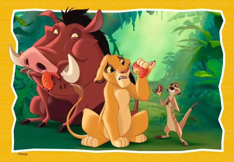 Puzzle Ravensburger El Rey Leon 2x24