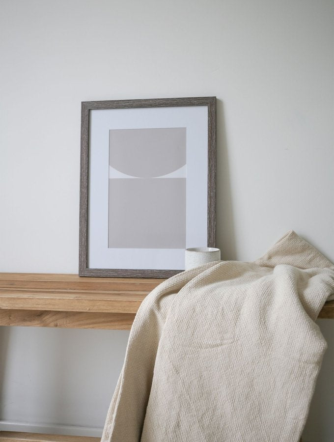 Deknudt S66kh3 P1 Din A3 29,7x42 Holz Grau Mit Passepartout