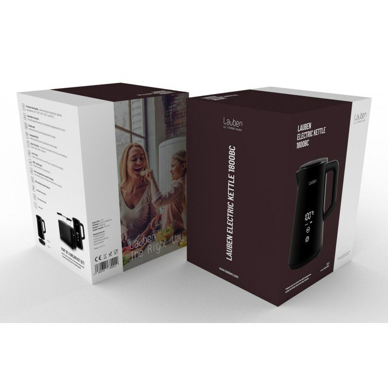 Tetera Lauben Lbnek1800bc Eléctrica 1,5 L 1800 W Negro