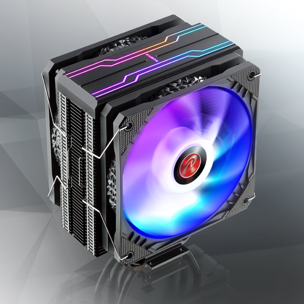Enfriador De Cpu Raijintek Eleos 12 Duo Rbw 0r10b00221