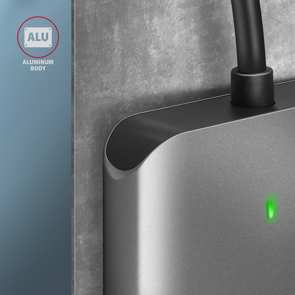 EAN 8595247906625 - Axagon CRE-S3 External card reader USB-A 3.2 Gen 1 3-slot & lun SD/microSD/CF lector de tarjeta USB 3.2 G imagen 6