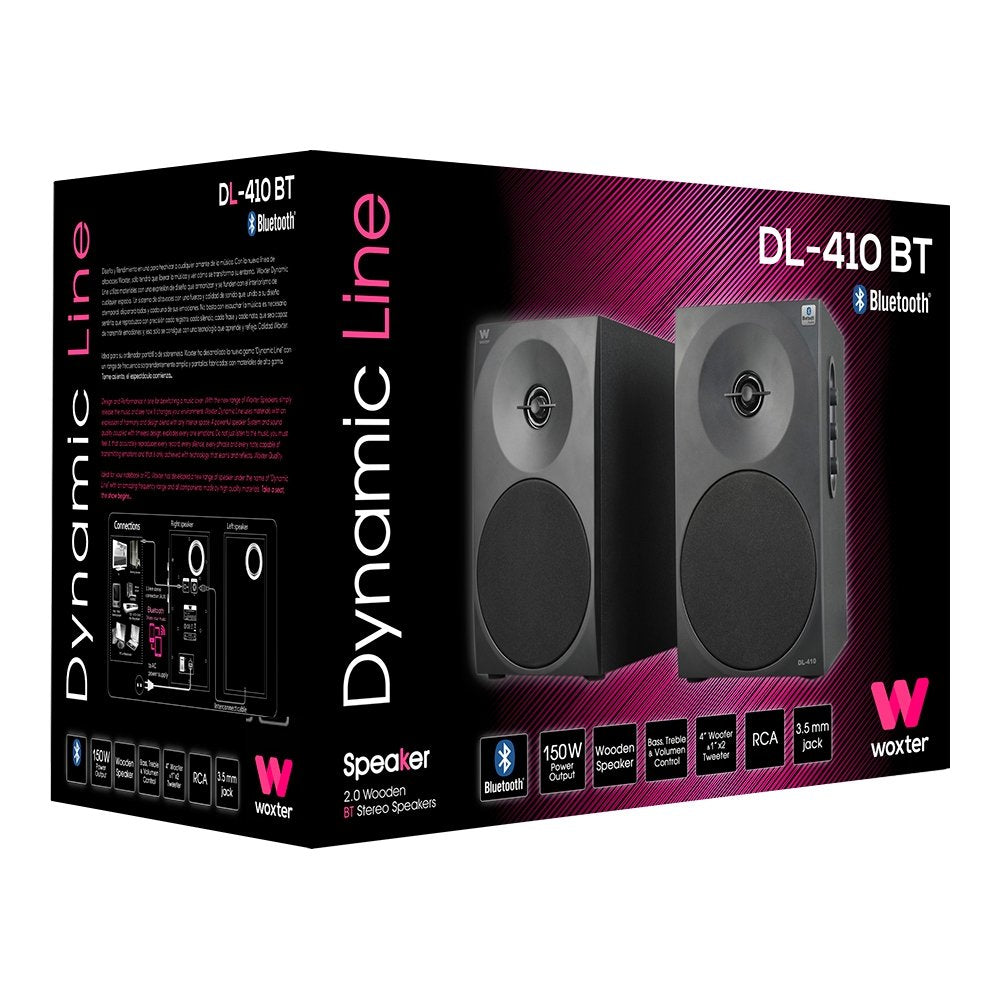 EAN 8435089028461 - Woxter DL-410 BT De 1 vía Negro Alámbrico 150 W imagen 12