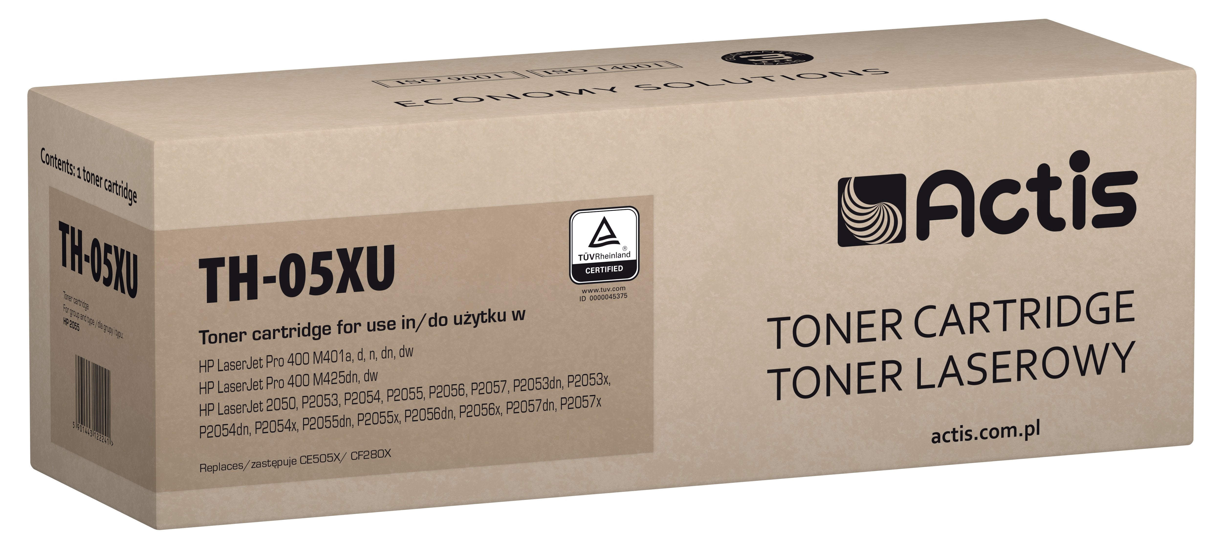 EAN 5901443122241 - Actis TH-05XU cartucho de tóner 1 pieza(s) Compatible imagen 1