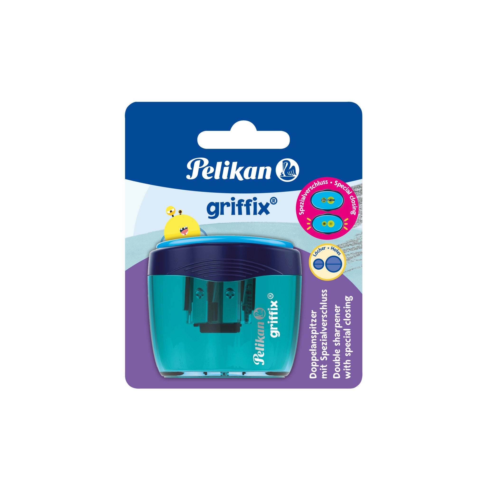 EAN 4012700701268 - Pelikan griffix Sacapuntas manual Azul imagen 1