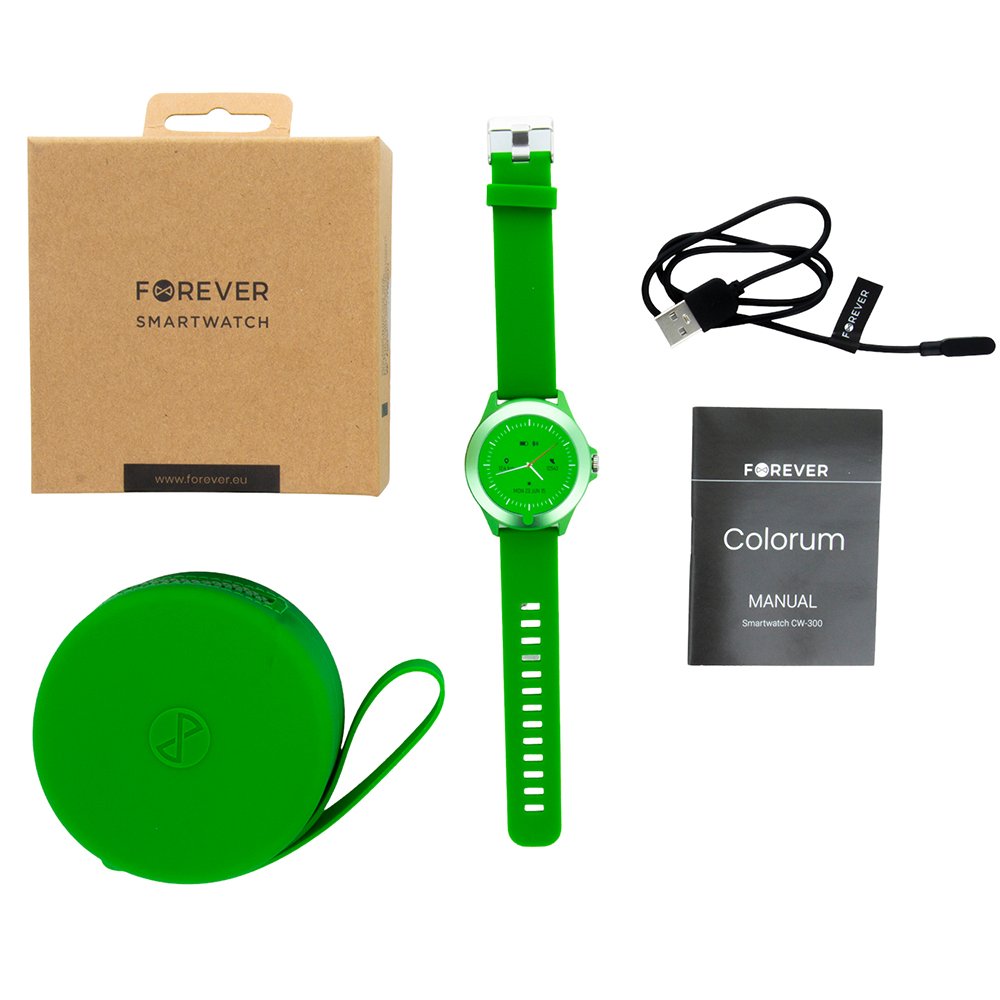 EAN 5900495072290 - Forever CW-300 3,05 cm (1.2") IPS Digital 240 x 240 Pixeles Pantalla táctil Verde imagen 7