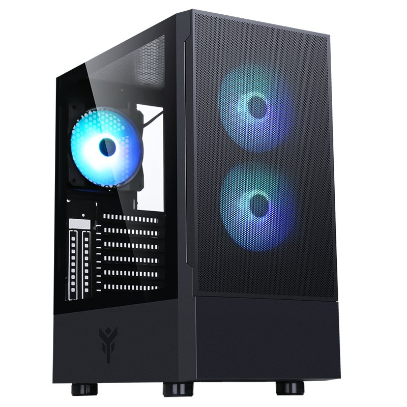 EAN 8056157883043 - itek SIISBE 3.0 Midi Tower Negro imagen 3