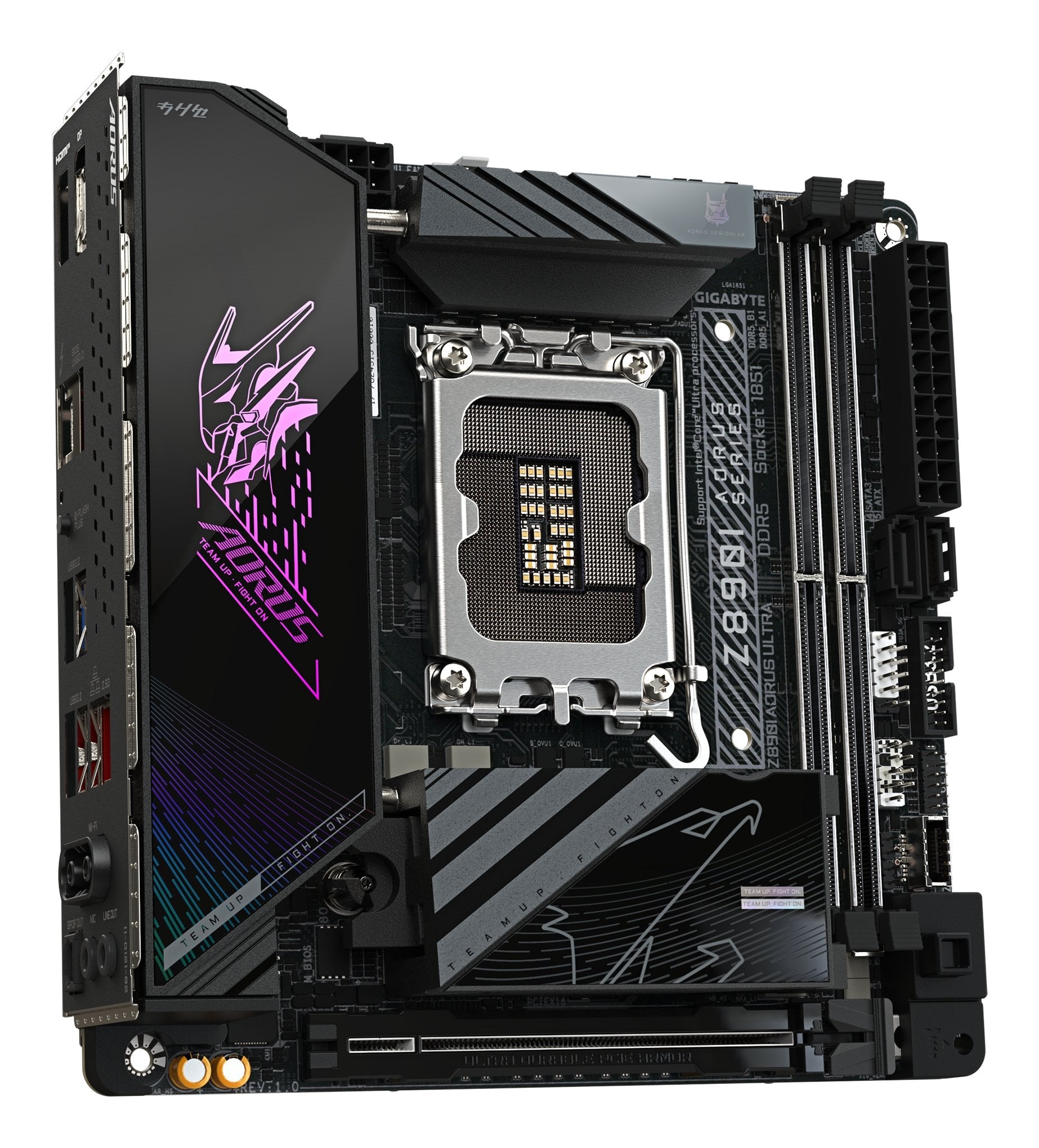 EAN 4719331864804 - GIGABYTE Z890I AORUS ULTRA placa base Intel Z890 LGA 1851 (Socket V1) mini ITX imagen 3